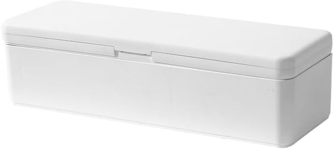 Thijox - Batterij opbergdoos met tester - Plastic batterij organizer voor AAA, AA, 9V, CR2032 - Batterij manager met opslagfunctie - Ideaal voor thuis