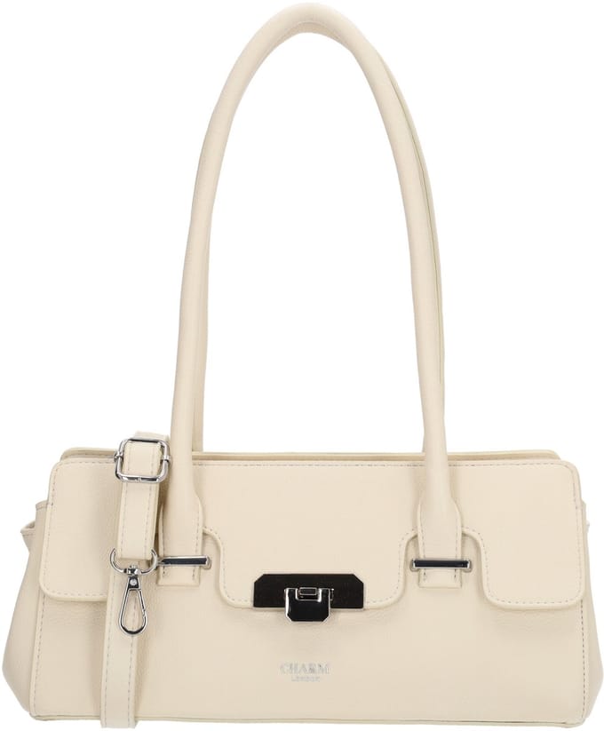 Charm London Soho Schoudertas - Crossover - Crossbody - Dames - Crème