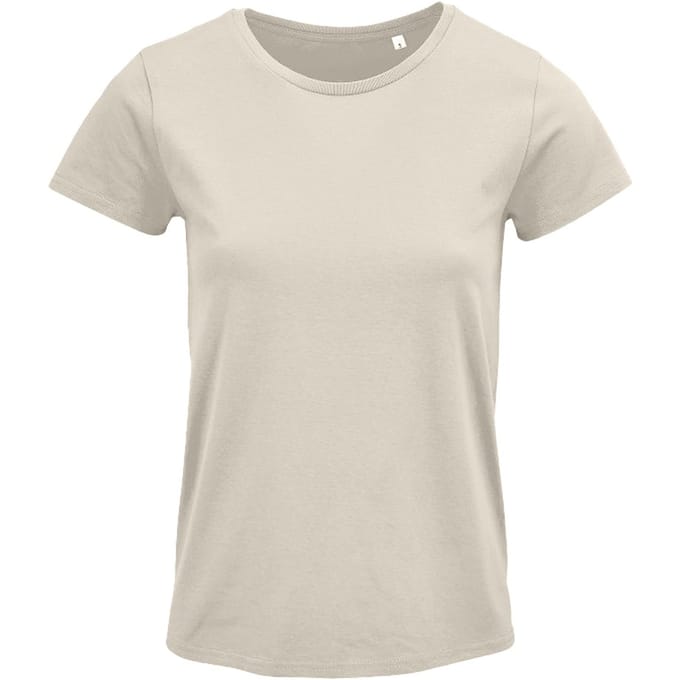 SOLS Dames/Dames Kruisvaarder T-Shirt (Natuurlijk)
