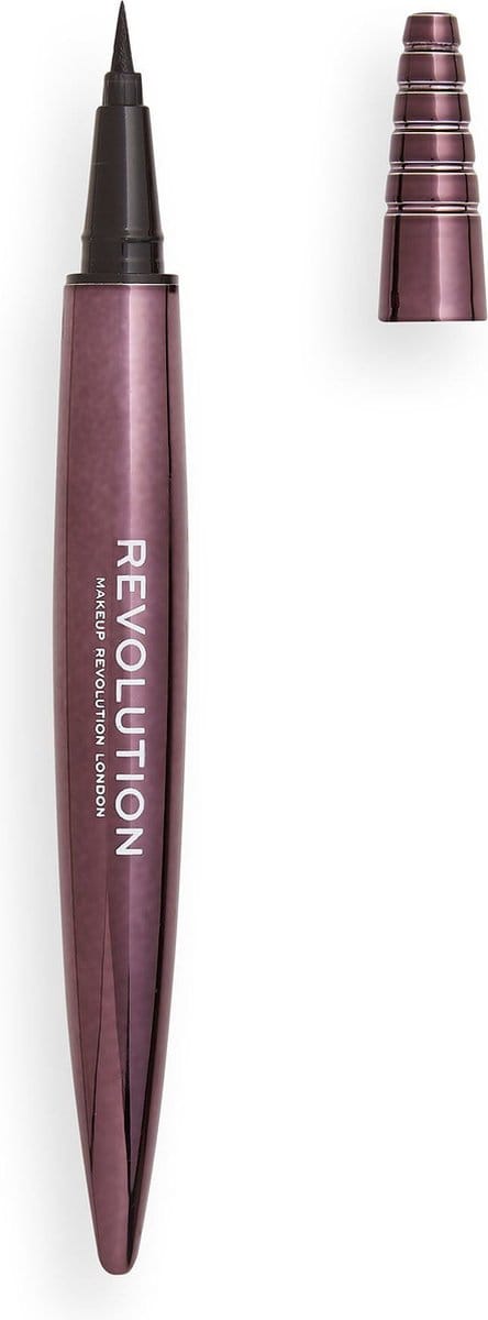 Makeup Revolution - Eye Liner Renaissance Flick (Liquid Eyeliner) 0.8 g Brown