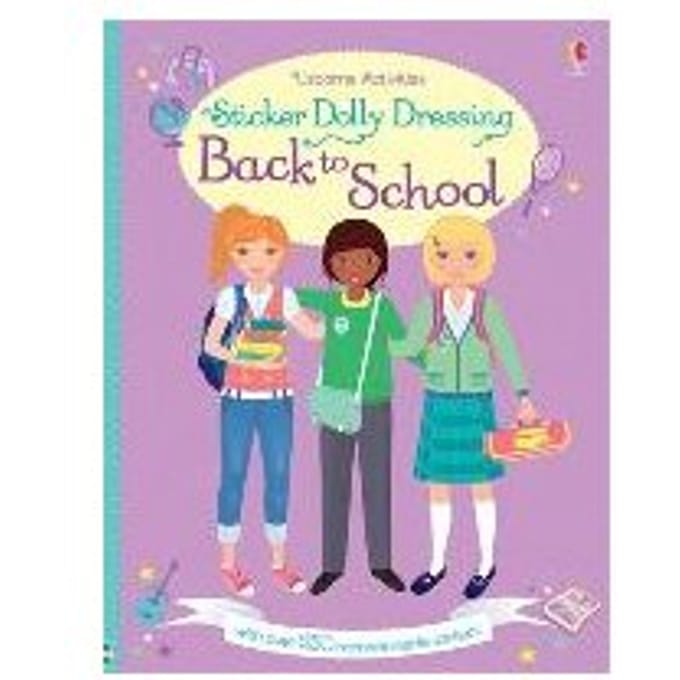 Sticker Dolly Dressing Back To School - Fiona Watt