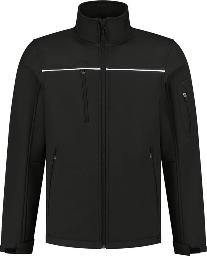 Tricorp 402701 Softshell Luxe Rewear - Zwart - S