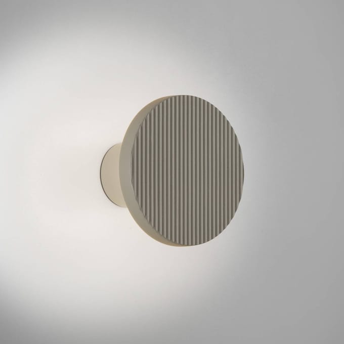 Bover LED wandlamp Arid A/01 grijs CCT 2.200-2.700 K IP44