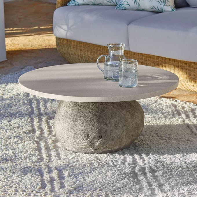 LOBERON Salontafel Orivana grijs/beige