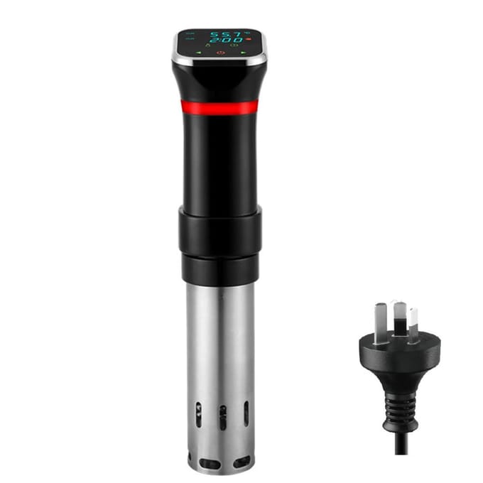 Circulateurs d'immersion de machine de cuiseur Sous 1100W cuiseur Sous de précision ultra silencieux d'acier inoxydable US Plug noir