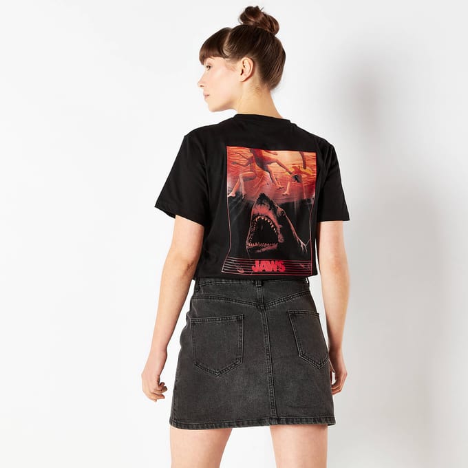 Jaws Women's T-Shirt - Zwart - XXL