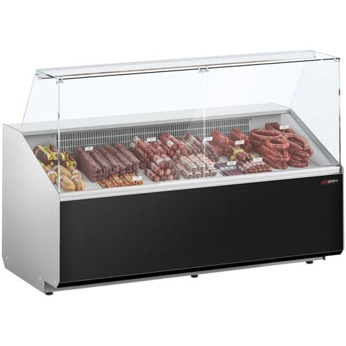 GGM Gastro Kühltheke - 1900mm - Frontblende Schwarz