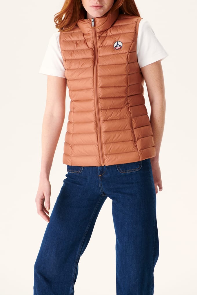 JOTT Seda Down Jacket Camel Taglia: S | Gilet Outlet | Donna | Marrone