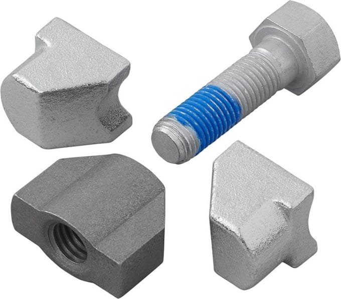 ProPlus Nastelset remschoenen - 250 x 40 mm - Metaal - Voor trommelrem