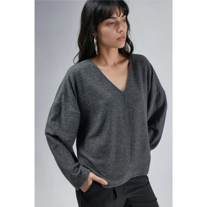 V-hals Lange Mouwen Blouse