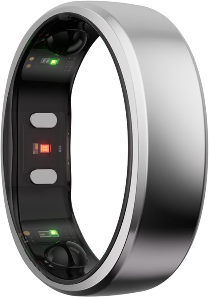 Ringconn Smart Ring Gen 2 - Maat-#11 - Kleur: Zilver