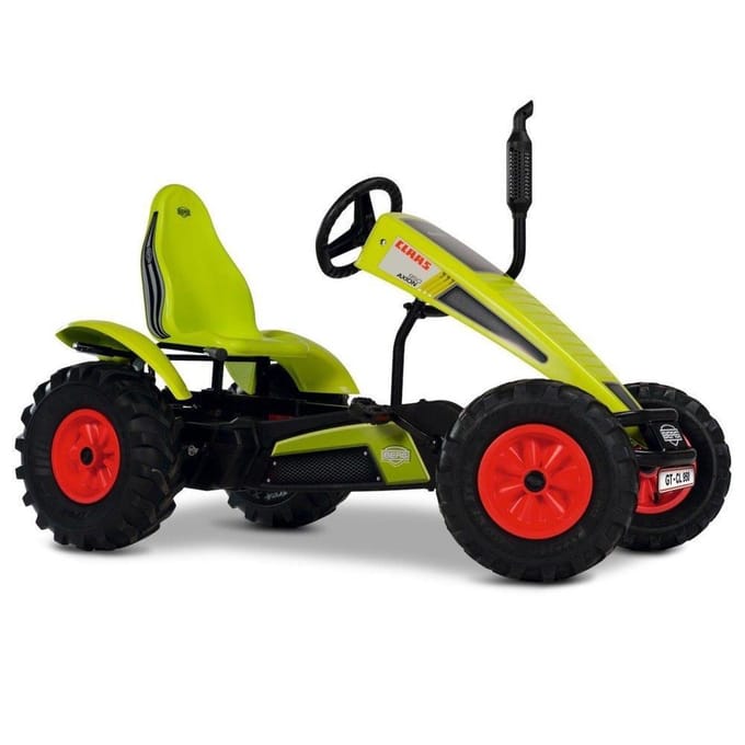 BERG XL frame Claas BFR Skelter - Met handrem - Verstelbare Stoel - Groen - Vanaf 5 jaar