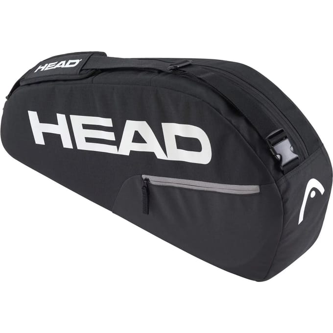 Head Base S Tennistas voor 3 Rackets - Zwart