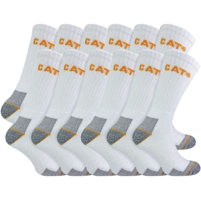 12 Pack Unisex Zware Werk Sokken voor Stalen Neus Laarzen