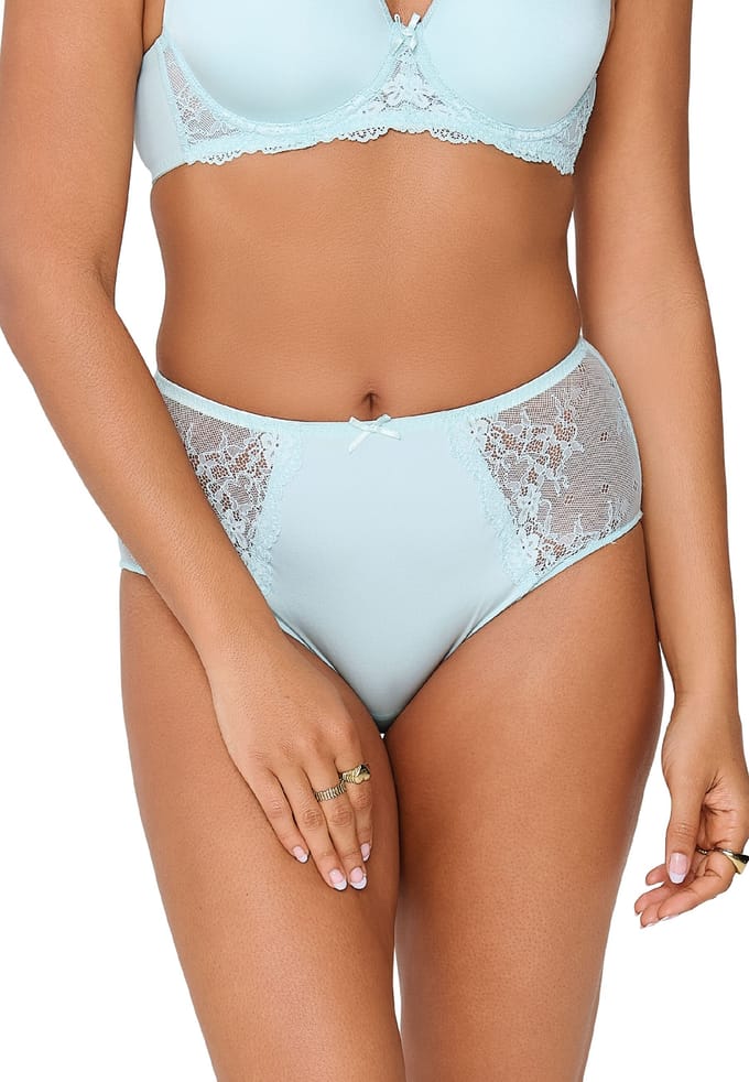 LingaDore Daily Tailleslip Pastel Blue Blauw XL