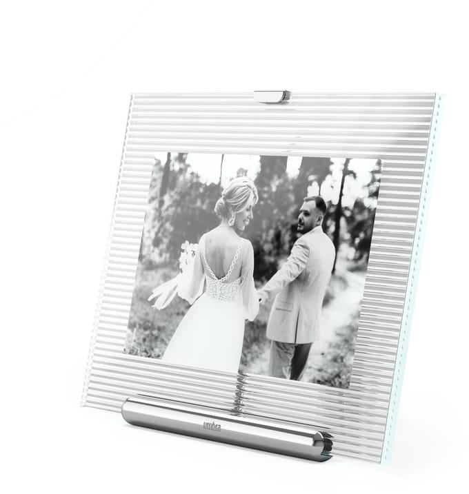 FLUTE PICTURE FRAME 4x6 CHROME