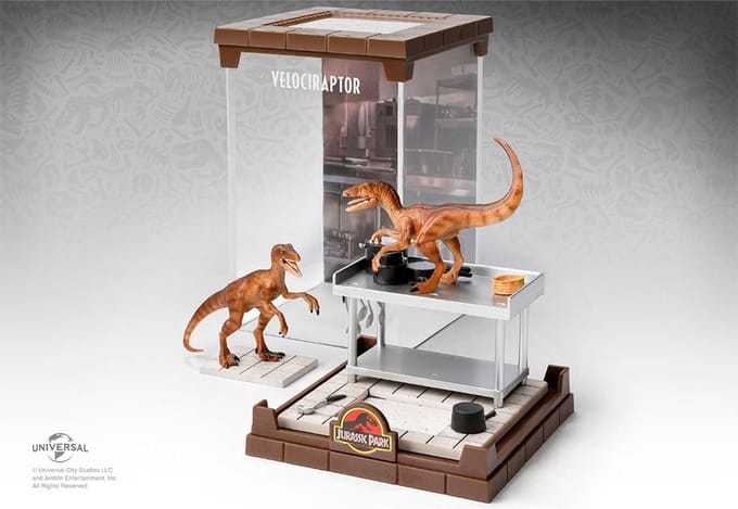 Noble Collection Jurassic Park - Figuur - Velociraptor