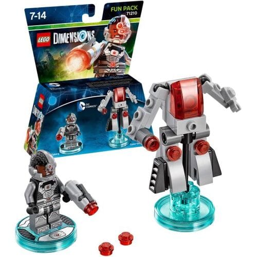 Warner Bros LEGO Dimensions Fun Pack DC Comics-Cyborg (Diversen) Nieuw