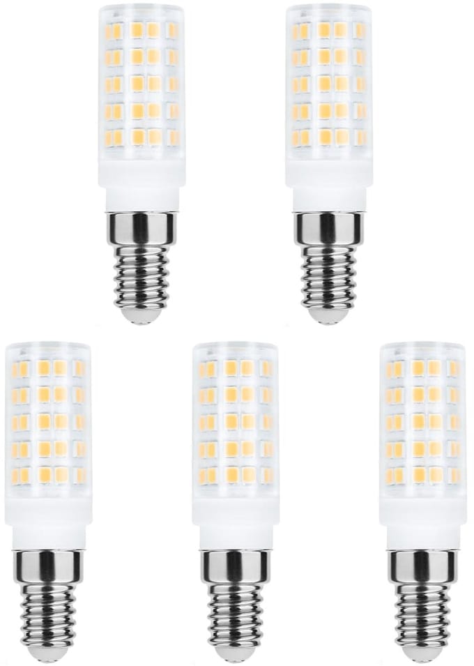 Modee LED Buislamp E14 - 4.3W 4000K 450lm 230V - LED Afzuigkaplamp - Wit Licht - 5 stuks