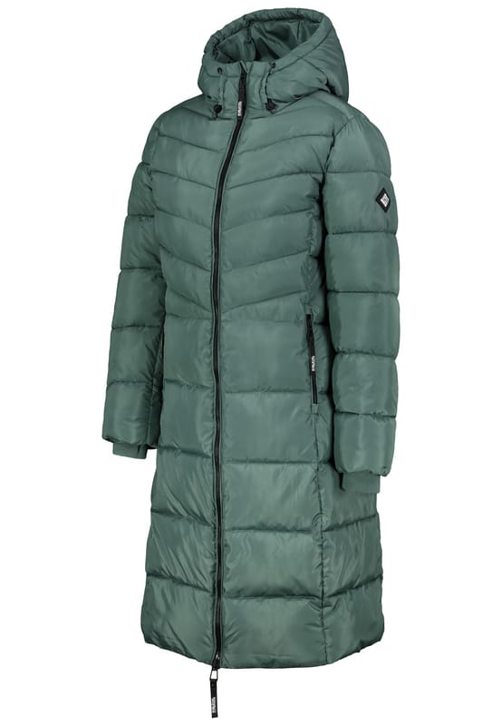 Sublevel Winterjas - LONG PUFFER COAT - S tot XXL - voor Vrouwen - groen