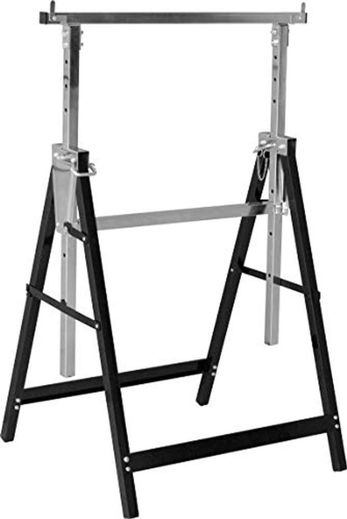 Inklapbare Metalen Werkbok 200 kg met Variabele Werkhoogte van 800-1300 mm