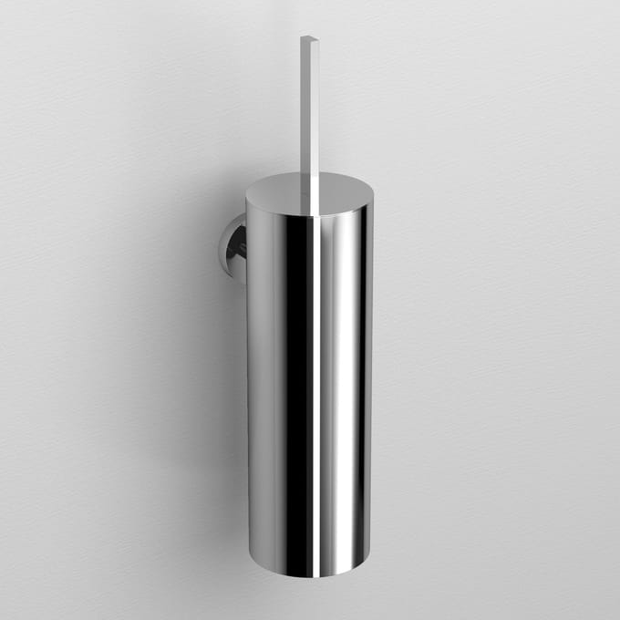 Clou Flat toiletborstelgarnituur wandmodel chroom CL/09.02041
