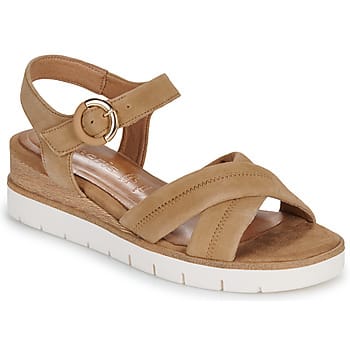 Tamaris Core Dames Sandalen - CAMEL - Maat 38