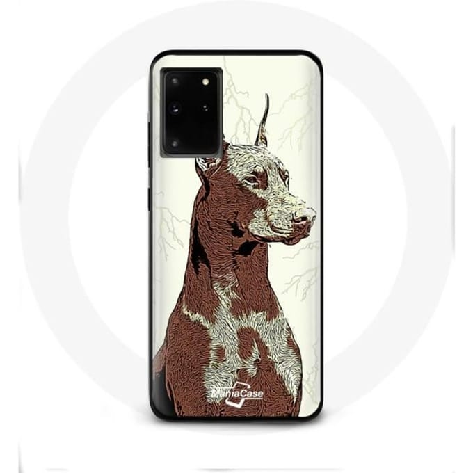 Case voor Samsung Galaxy S11 Plus Doberman hondenras