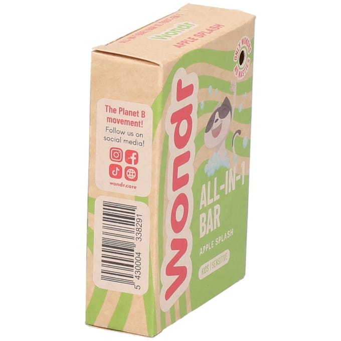 WONDR - Kids All-In-One Bar - Apple Splash
