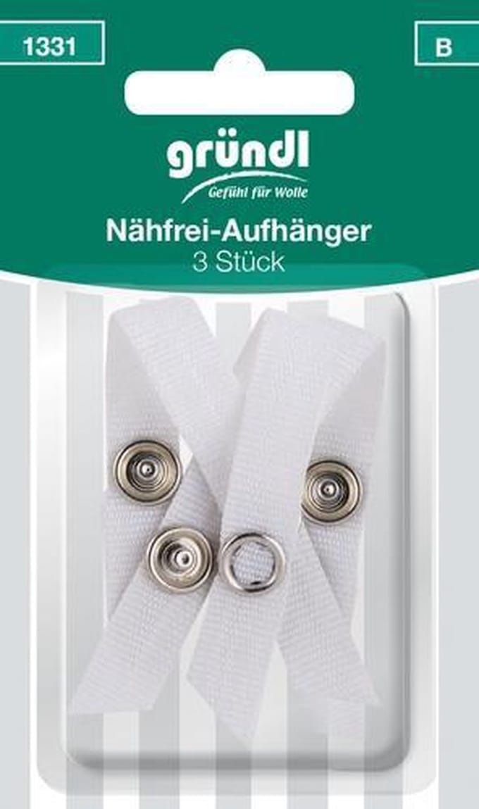 1331 Naaivrije hanger wit 2st