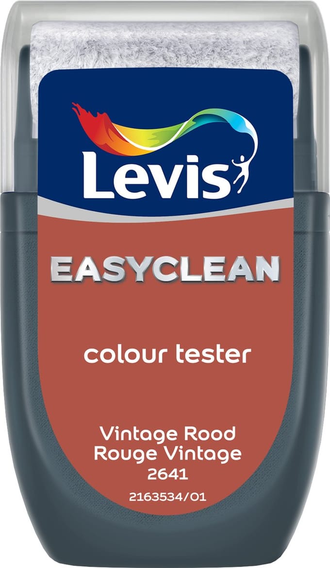 Levis - Easyclean Mur Tester - Vintage Rood - 30 Ml