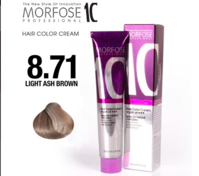 Morfose Color Cream 8.71 Light Ash Brown 100ml