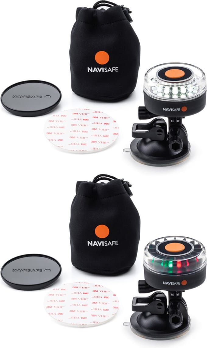 Navisafe - NS771 - Navigatieverlichting set van 2 360° driekleur en wit