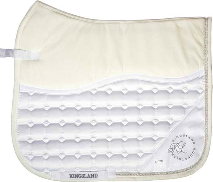 Kingsland Zadeldek Odessa Wit - Pony