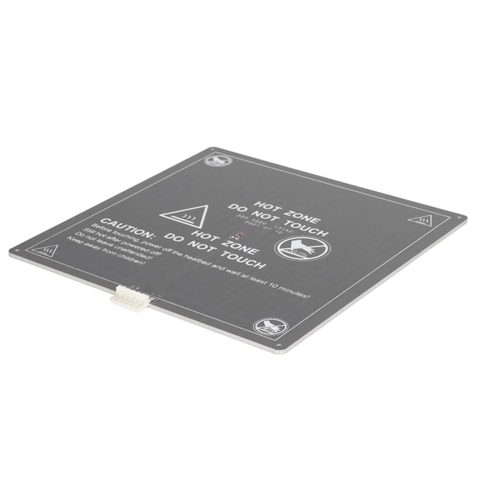 3D Printer Verwarmd Bedplaat Aluminium Verwarmde Mat Vervanging 12V met Draad voor Anet A8 A6 gray