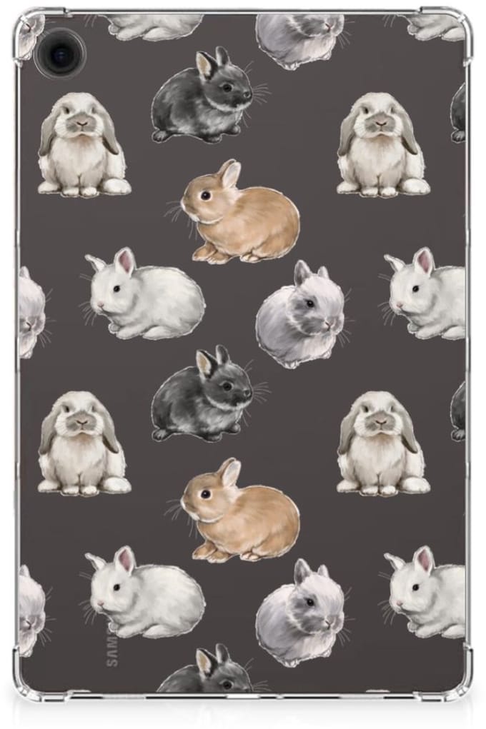 Back Case voor Samsung Galaxy Tab A9 Plus Konijntjes