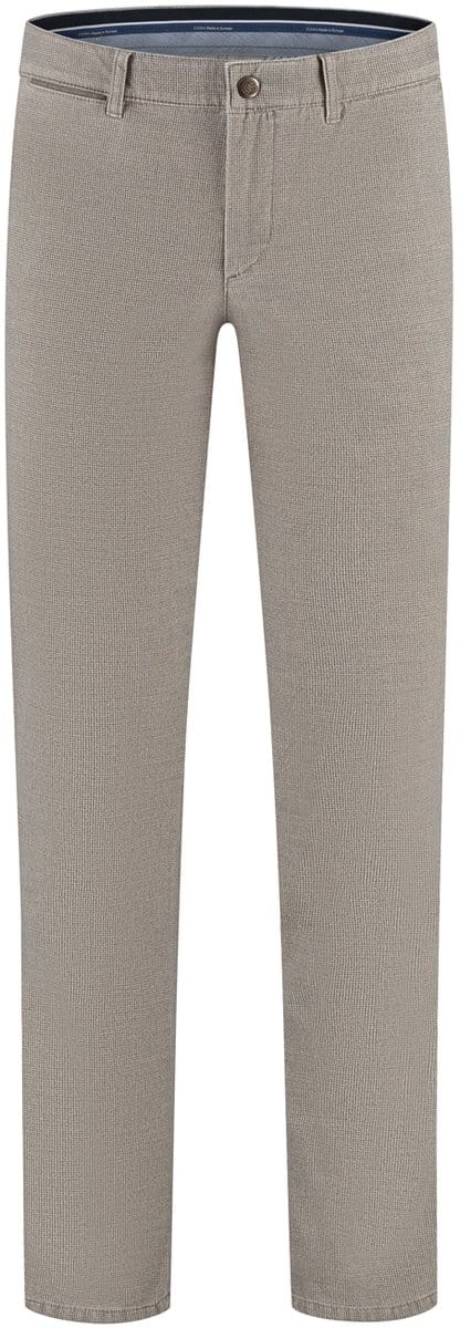 Com4 - Broek Beige Com4 Modern Chino Collection Pantalons Beige 21282109