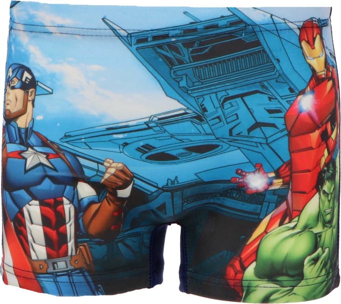 Marvel Avengers - zwembroek - Avengers schip - 122/128