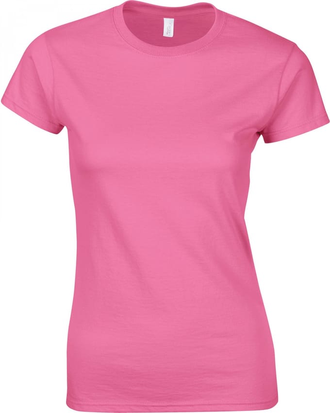 Gildan Softstyle® Fitted Ladies' T-shirt GI6400L - Azalea - M