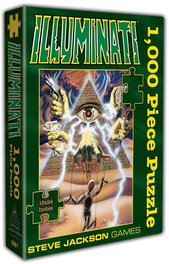 Illuminati Puzzle - Puzzel 1000 Stukjes - Legpuzzel - Jigsaw Puzzle - Steve Jackson Games