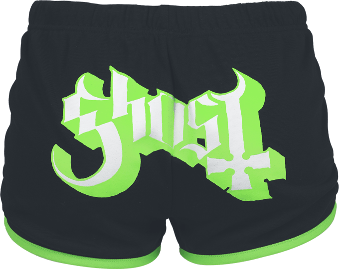 Ghost Shorts - EMP Signature Collection - S tot XXL - voor Vrouwen - zwart