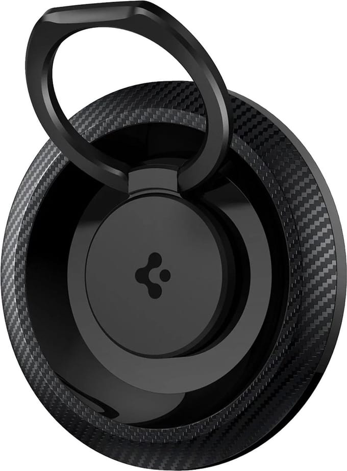Spigen O-Mag Magnetische MagSafe Vinger Ring Houder Standaard Carbon