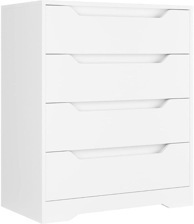 ApexArte® Dressoir Kasten - Ladekast - Buffetkast Industrieel - Hout - Wit