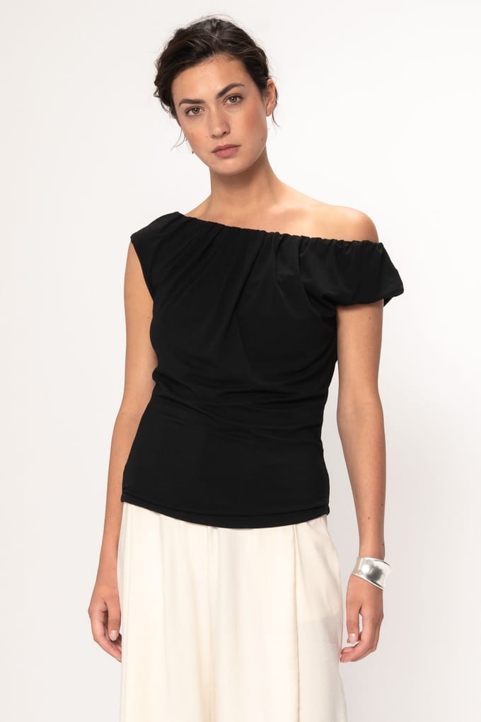 VIVEH Nia Top Black Größe: 34 | Blusen Outlet | Damen | Schwarz