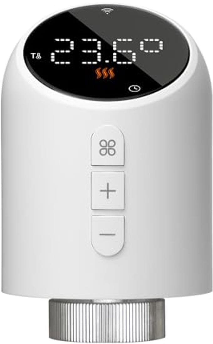 Slimme Zigbee Radiatorthermostaat met App Besturing en Voice Control