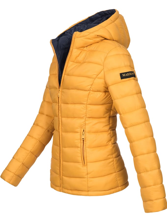 Stijlvol & Warm Marikoo Lucy - Jas - Tussenjas Voor Dames - Waterdicht - Herfst / Winter -Geel - M