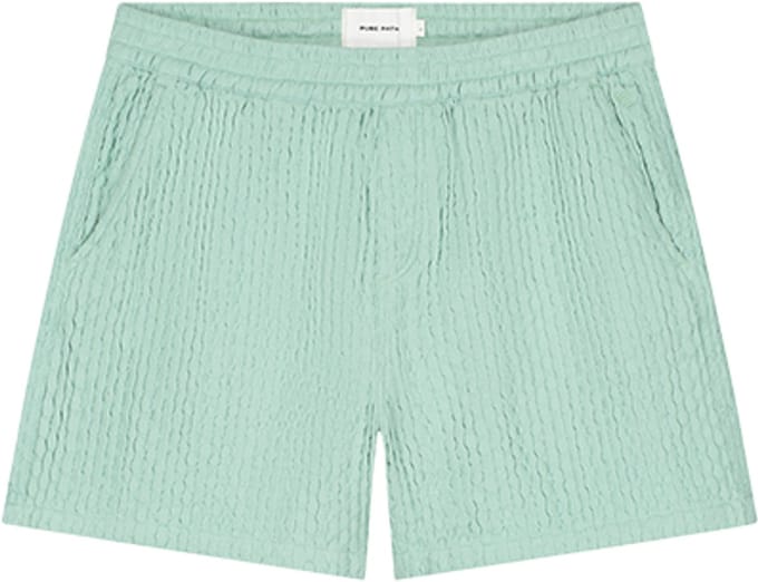 Pure Path Structured Dobby Weave Shorts