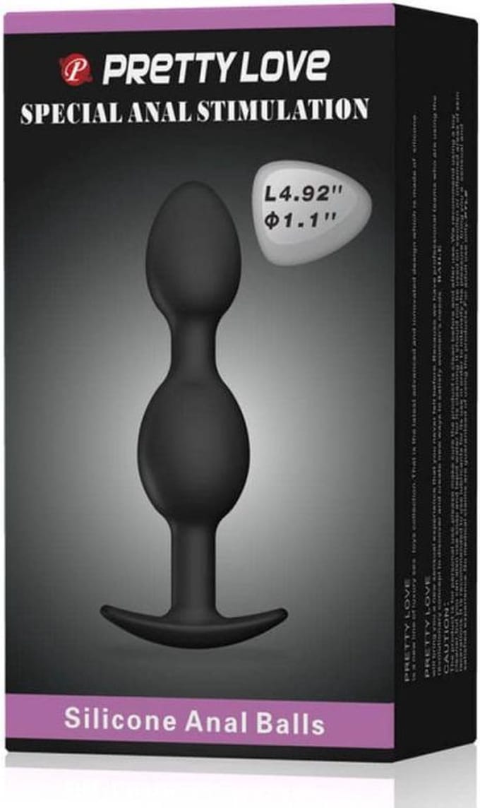 Pretty Love Special Anal - Buttplug - 12.5 x 3.3cm - Zwart