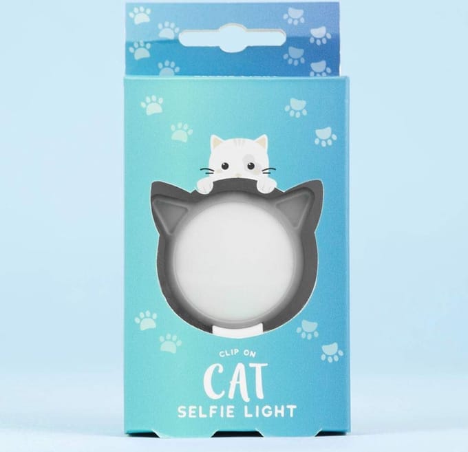Fizz Creations - Selfie Lampje Kat