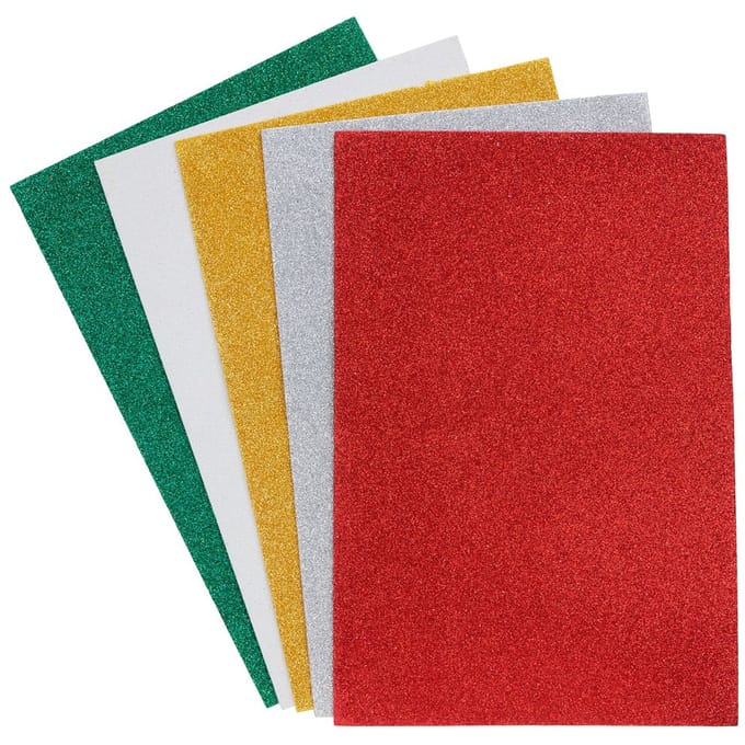 VBS Glitter-Foam vellen - Klassieker